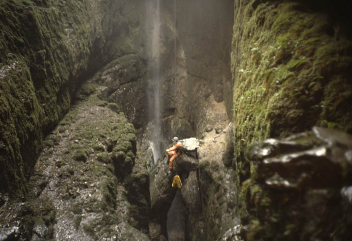Entrance shaft, Alum Pot (D. Wilson)